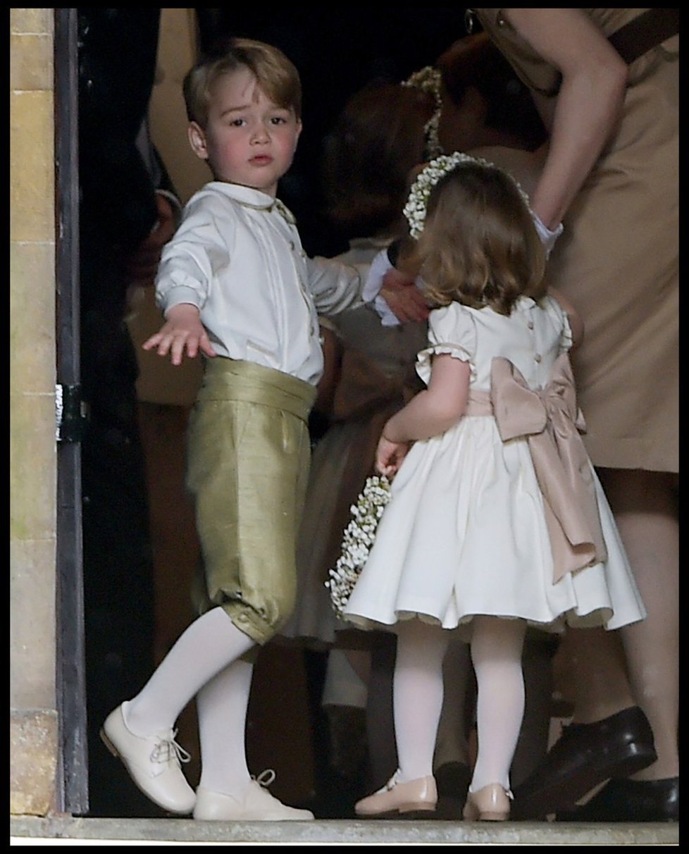 Princ George a princezna Charlotte