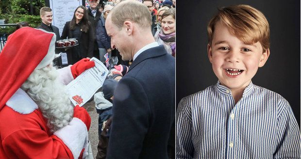 Princ George napsal dopis Ježíškovi! Kolik dárků si přál?