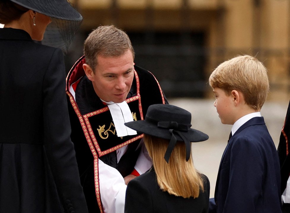 Pohřeb královny Alžběty II: kondolence dětem prince Williama