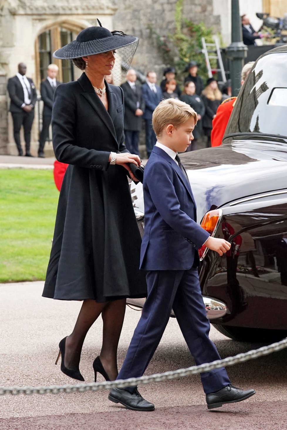 Kate Middleton a malý George