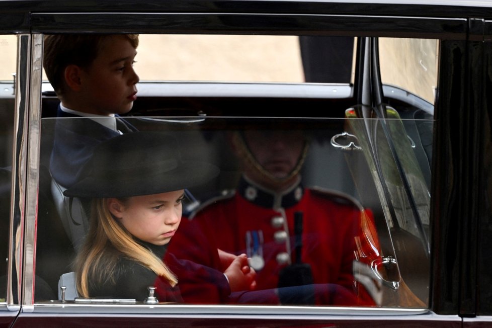 Královské děti George a Charlotte.