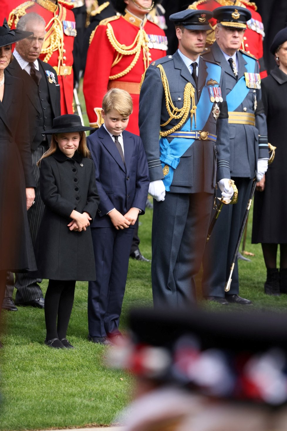 Královské děti George a Charlotte.