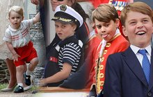 První kulatiny britského princátka George! Budoucí král oslavil 10. narozeniny