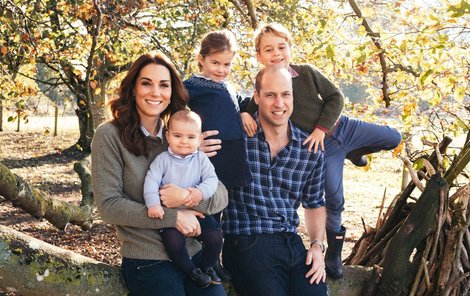 Krásná rodina prince Williama