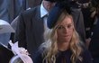 Chelsy Davy na svatbě expřítele, prince Harryho