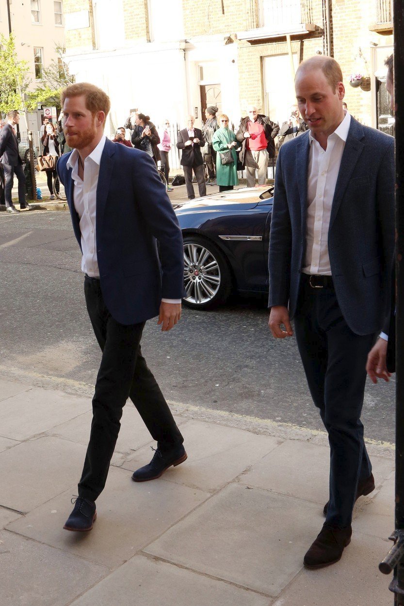 Princové William a Harry