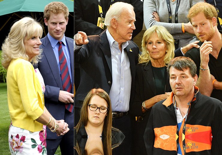 Princ Harry se s Jill Bidenovou přátelí už od roku 2013