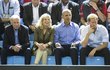 Joe Biden, Jill Bidenová, Barack Obama a princ Harry na zápase