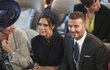 David Beckham s manželkou.