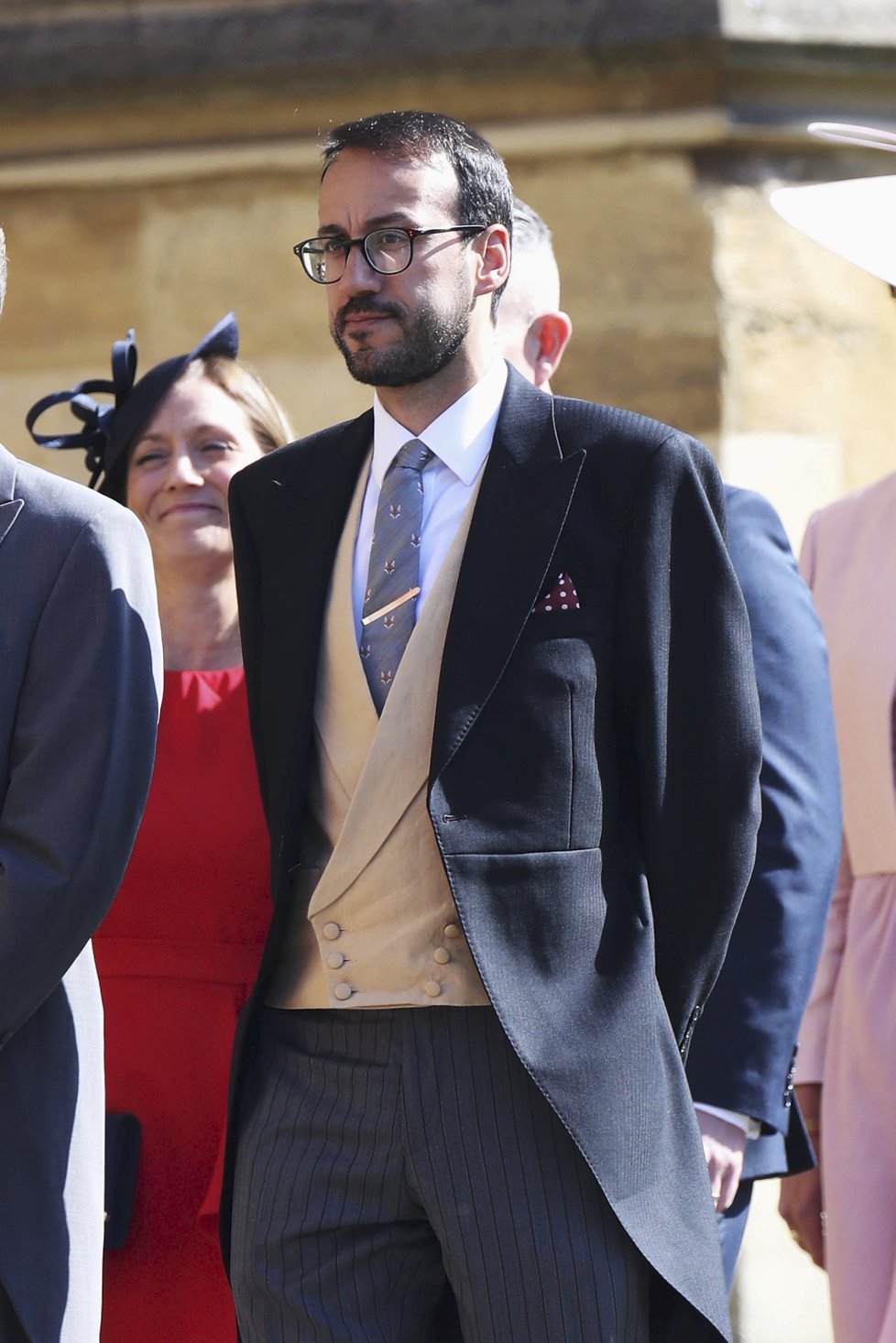 Miguel Head, tajemník prince Williama, přijel na hrad Windsor.