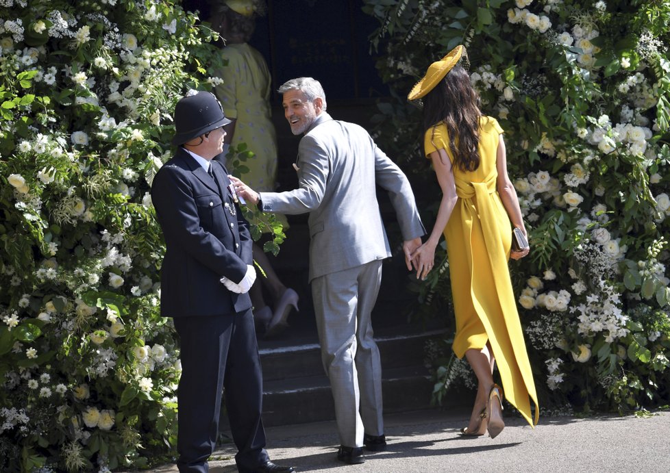 George Clooney s manželkou Amal