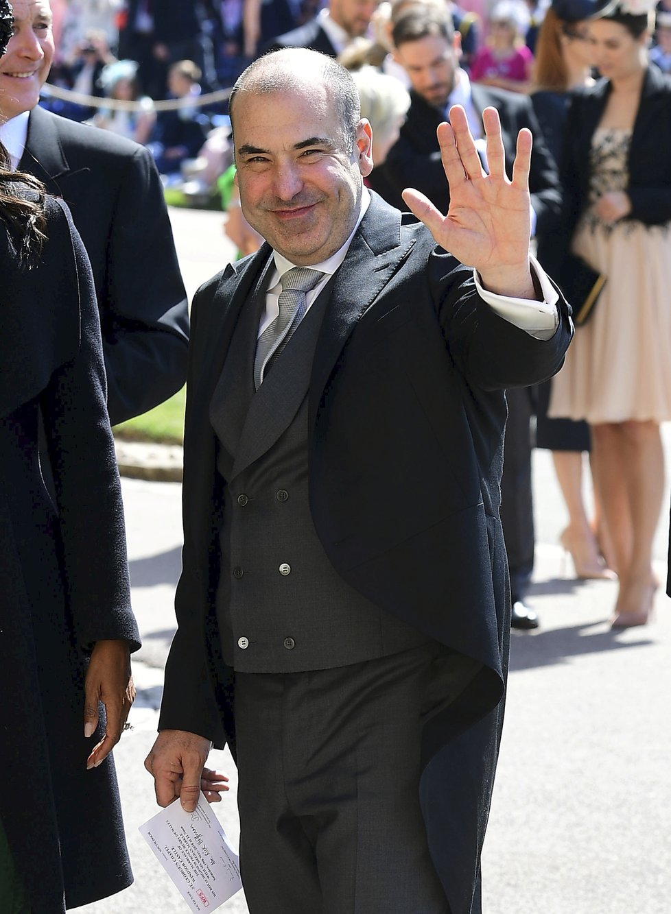 Rick Hoffman na hradě Windsor