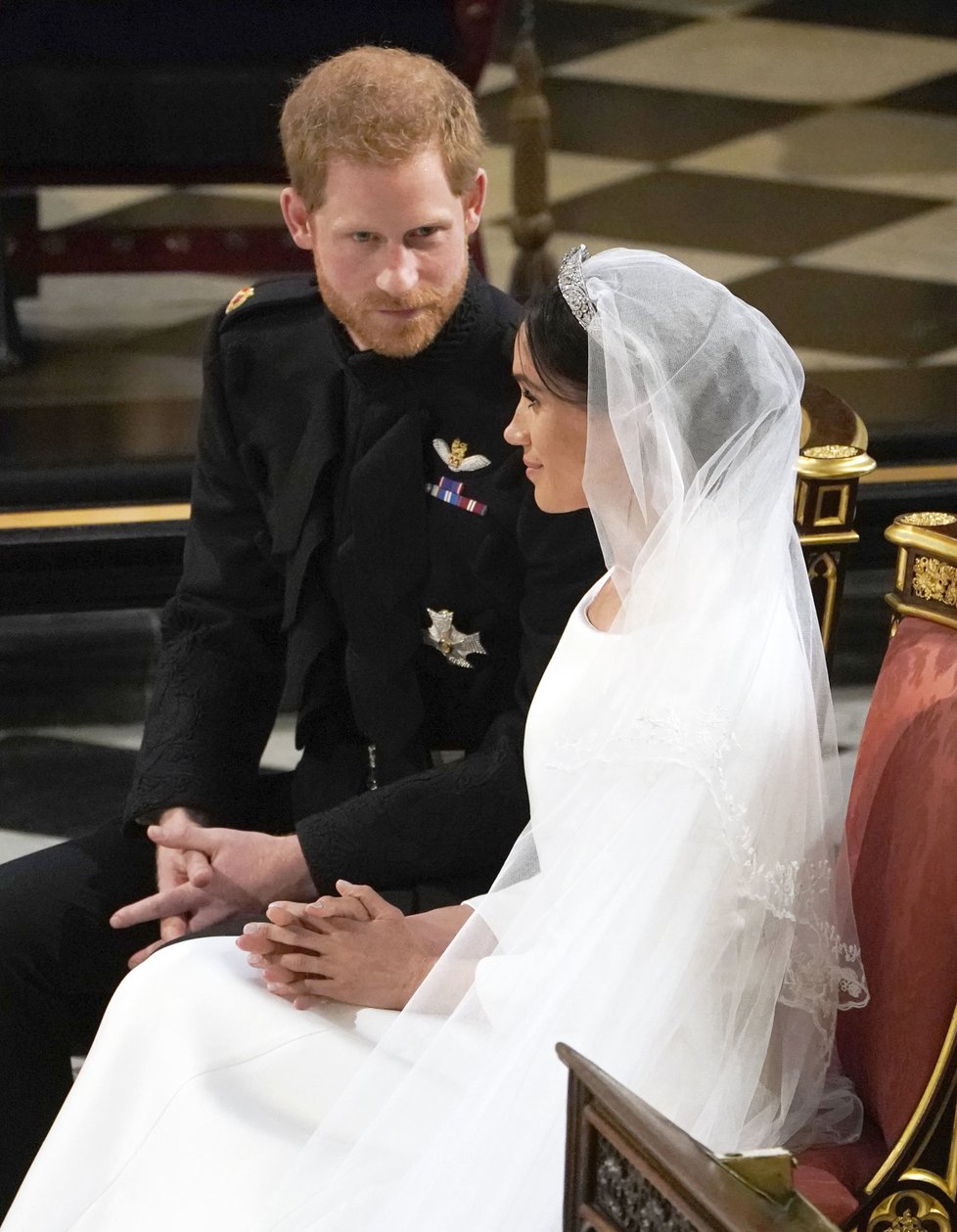 Princ Harry a vévodkyně Meghan v den své svatby