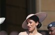 Meghan Markle dělala na oslavě 70.narozenin prince Charlese různé grimasy.