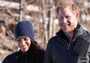 Princ Harry a Meghan Markle ve Whistleru v Kanadě