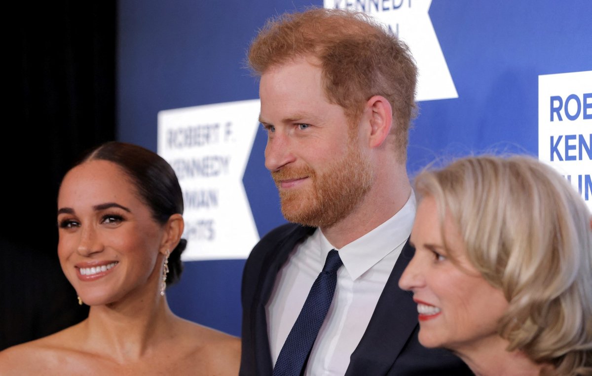 Princ Harry, Meghan Markle a Kerry Kennedy