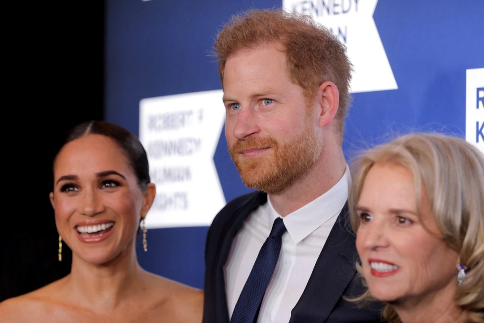 Princ Harry, Meghan Markleová a Kerry Kennedy