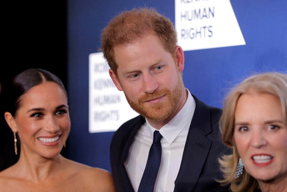 Princ Harry, Meghan Markleová a Kerry Kennedyová