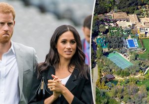 U sídla Harryho a Meghan v Montecitu zatkla policie děsivého slídila.