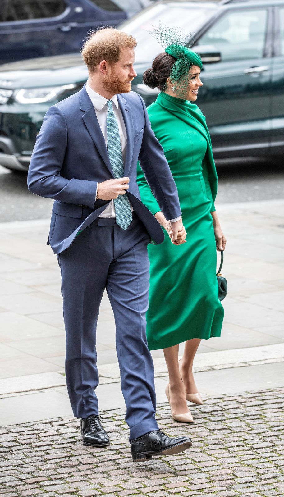Poslední oficiální veřejné vystoupení prince Harryho a Meghan Markle před opuštěním monarchie.