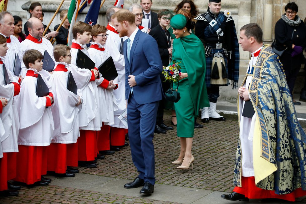 Poslední oficiální veřejné vystoupení prince Harryho a Meghan před opuštěním monarchie