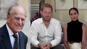 Sussexové měli s televizní stanicí CBS domluvu na posunutí rozhovoru v případě smrti prince Philipa.