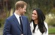 Meghan Markleová s princem Harrym.