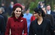 Kate a Meghan jako královské "kolegyně"