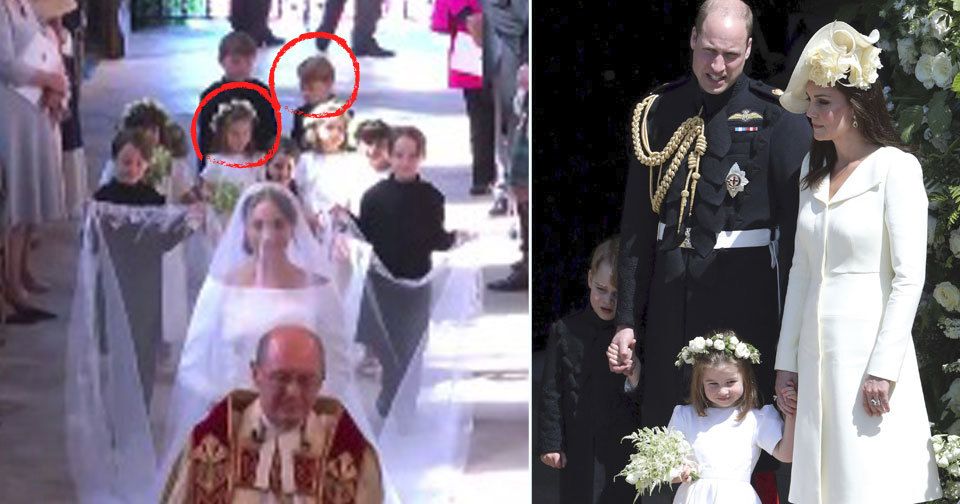 Kam zmizely královské děti Charlotte s Georgem po svatebním obřadu Harryho a Meghan?