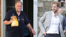 Princ Harry a Thomas Markle měli před svatbou divoký telefonát.