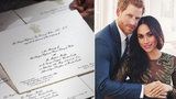 Princ Harry s Meghan už mají pozvánky na svatbu! Mrkněte, jak vypadají!