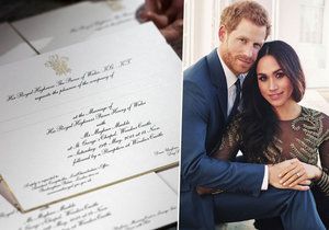 Princ Harry a Meghan: Už mají pozvánky na svatbu!