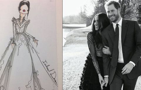 Zásnubní šaty Meghan Markle stály 1,7 milionu! Jaké budou ty svatební?