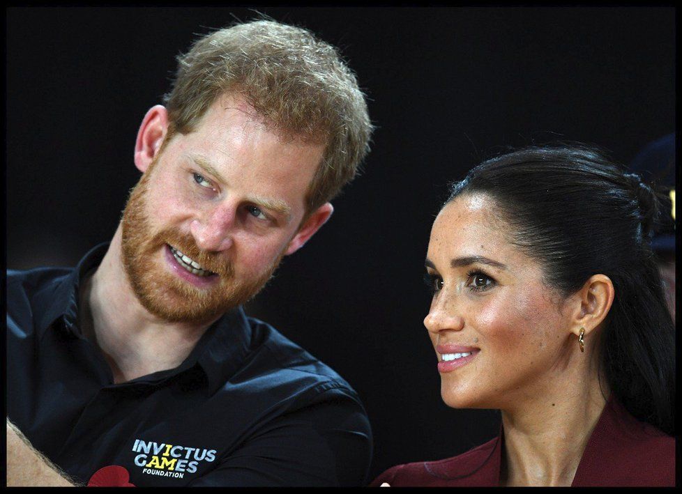 Princ Harry a Meghan Markle na Invictus Games