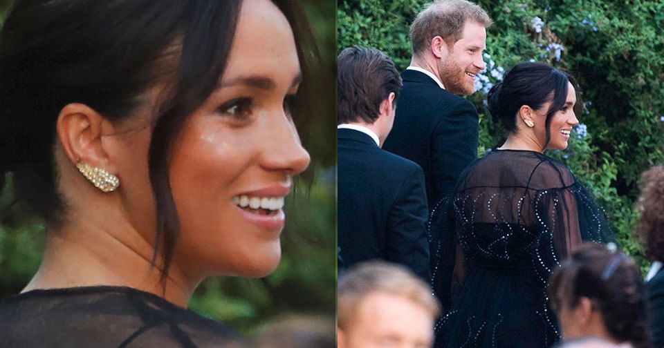 Princ Harry a Meghan Markle na svatbě Mishy Nonoo