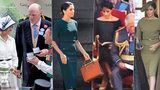 Trapasy vévodkyně Meghan: Flirt se žokejem, kabelka s ochranným štítkem a nohy křížem!