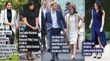 Přepychový vkus těhotné Meghan: Bříško vystavuje v outfitech za statisíce