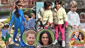 Družičky a mládenci, kteří půjdou Harrymu a Meghan na královskou svatbu.