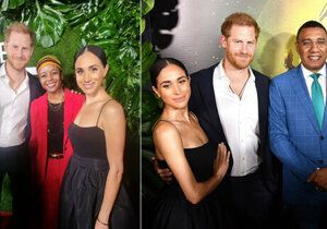 Harry a Meghan na premiéře filmu o Bobu Marleym