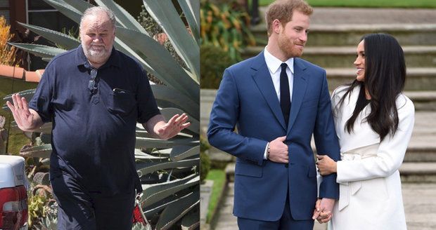 Infarkt zostuzeného otce Meghan: Princ Harry z toho viní sebe! Nevěsta je na zhroucení