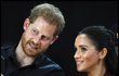 Princ Harry a Meghan Markleová na Invictus Games