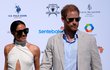 Princ Harry a jeho žena Meghan na pólu Princ Harry a jeho žena Meghan na pólu