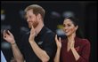 Princ Harry a Meghan  na Invictus Games