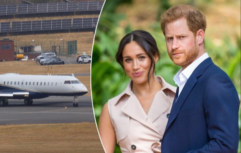 Harry s Meghan zpět v Anglii! Bleskový přesun