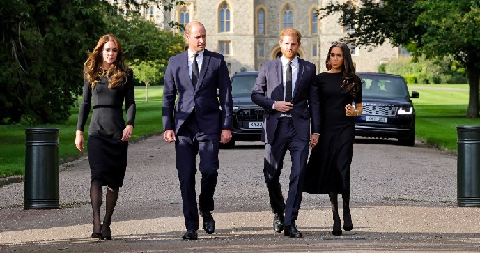 Harry a Meghan zůstanou v Británii minimálně do královnina pohřbu.