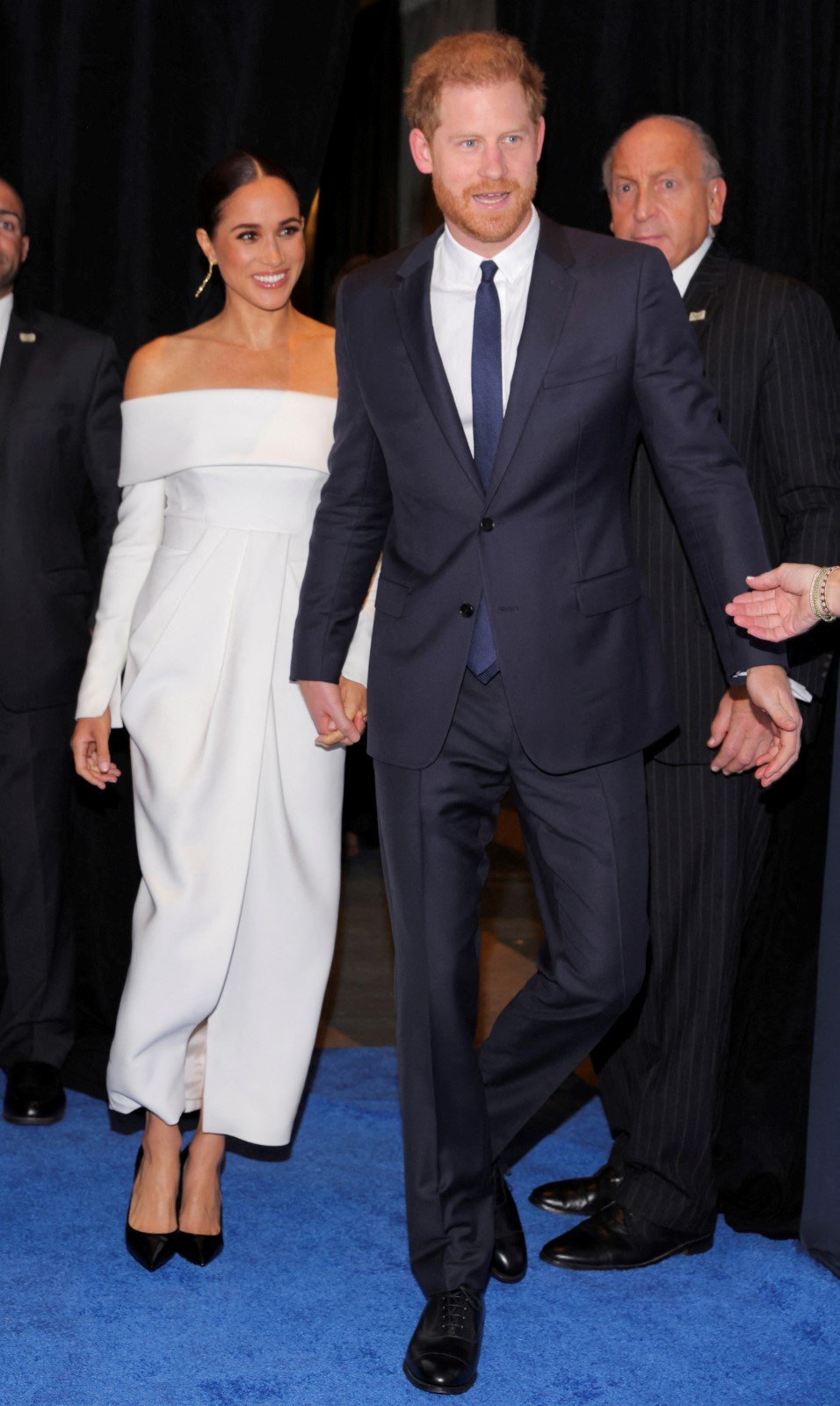 Princ Harry a Meghan Markle na  Robert F. Kennedy Human Rights Ripple of Hope Award Gala v New Yorku