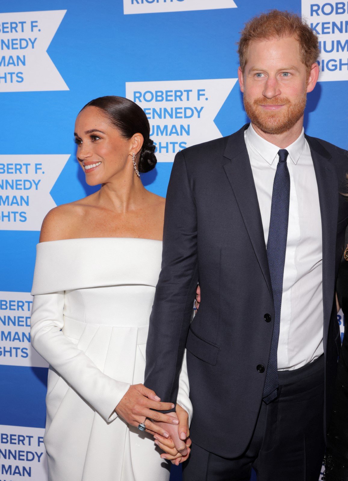 Princ Harry a Meghan Markle na  Robert F. Kennedy Human Rights Ripple of Hope Award Gala v New Yorku