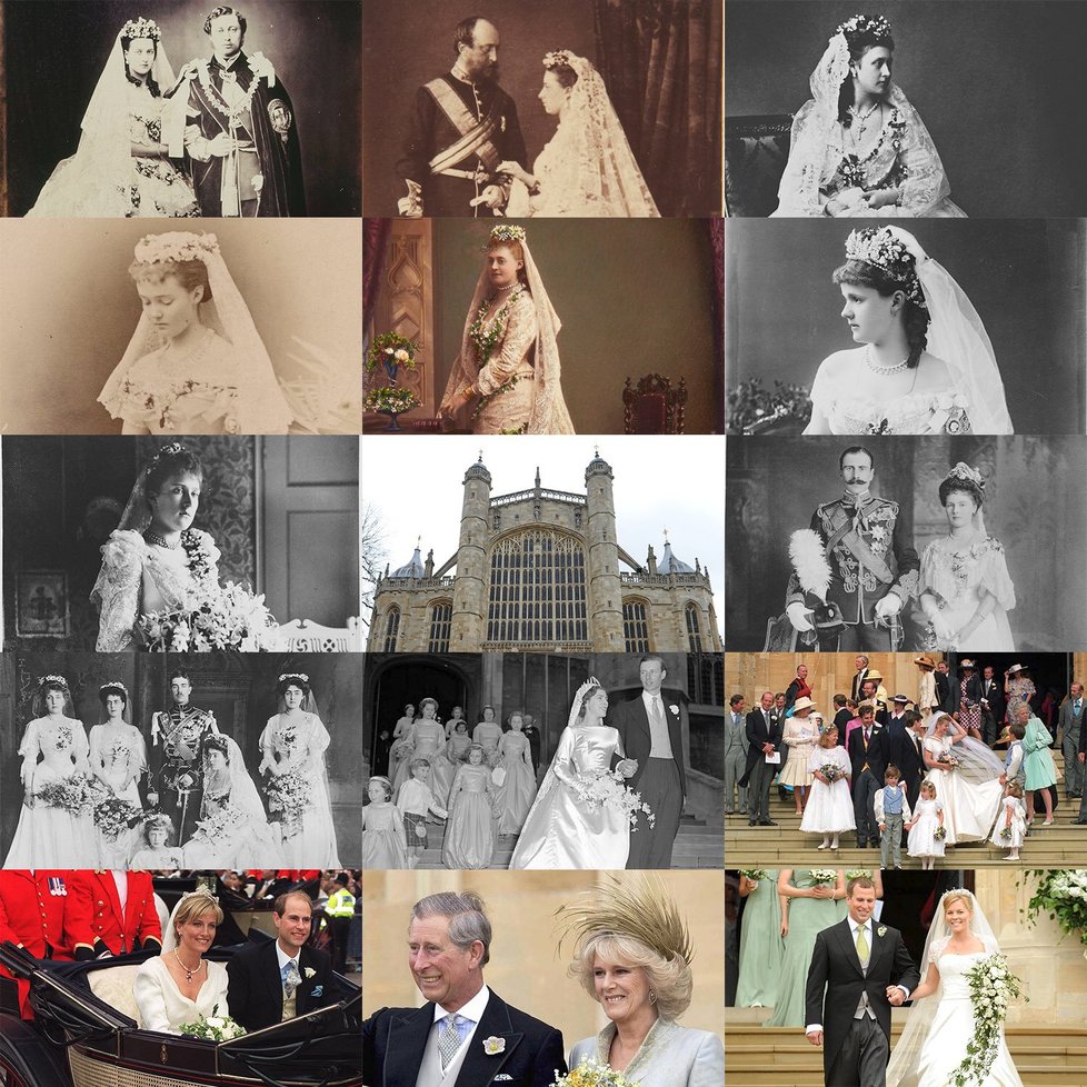 Královské svatby od roku 1863 na Windsoru