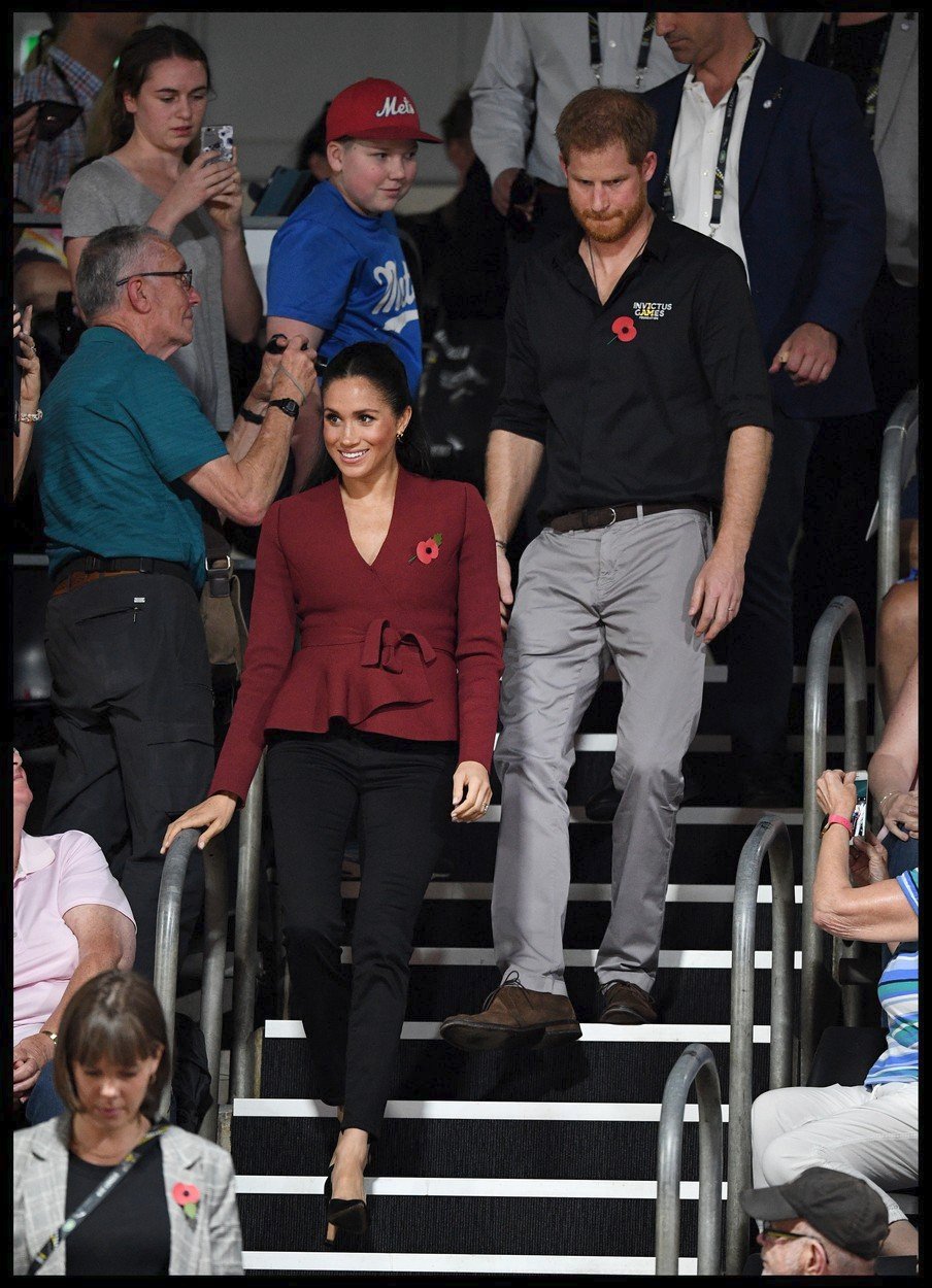 Princ Harry a Meghan Markle na Invictus Games