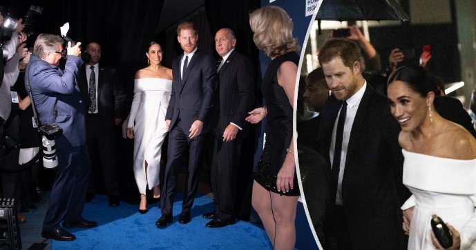 Princ Harry a Meghan Markle na Robert F. Kennedy Human Rights Ripple of Hope Award Gala v New Yorku